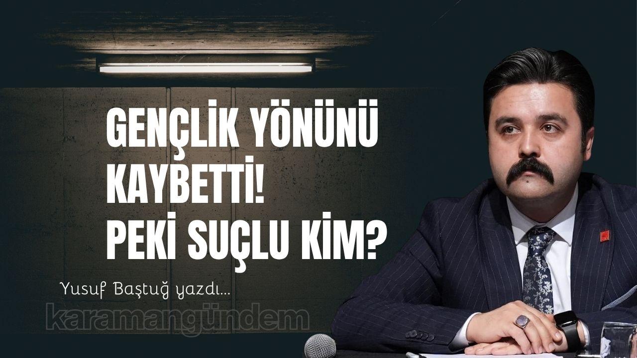 gençlik yönünü kaybetti! Peki suçlu kim?