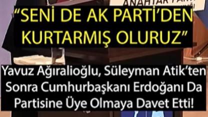 Ağıralioğlu’ndan Karaman’da "TERS KÖŞE" davet: "Tayyip beyi AK Parti’den kurtaracağız!"