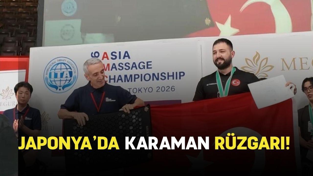 Japonya’da Karaman rüzgarı! Dünyanın en iyilerinin katıldığı dev yarışmada şampiyon olduk