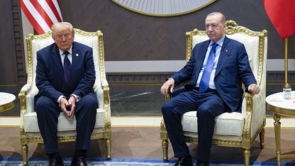 Cumhurbaşkanı Erdoğan, ABD Başkanı Trump’ı resmi törenle karşıladı