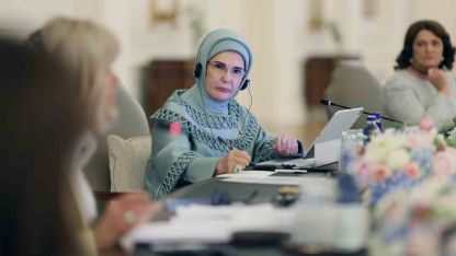 Emine Erdoğan’ın NATO marjında buluşturduğu lider eşleri "Çocuklar, Teknoloji ve Güvenlik" konusunu ele aldı