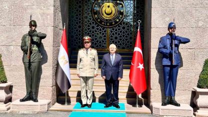 Milli Savunma Bakanı Güler, Mısır Silahlı Kuvvetler Başkomutanı Zaher ile görüştü