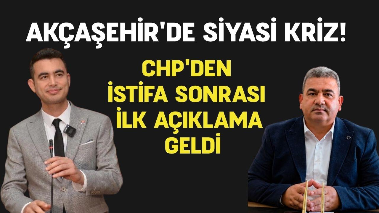CHP Karaman İl Başkanı Evcen'den Akçaşehir'deki ayrılığa yanıt: Siyasi etik bu tablonun neresinde?