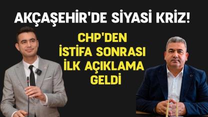 CHP'den istifa sonrası ilk açıklama geldi
