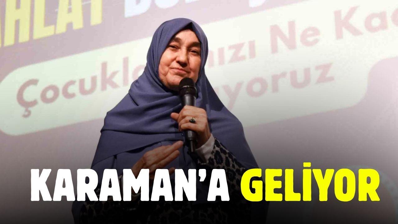 Karaman'a geliyor