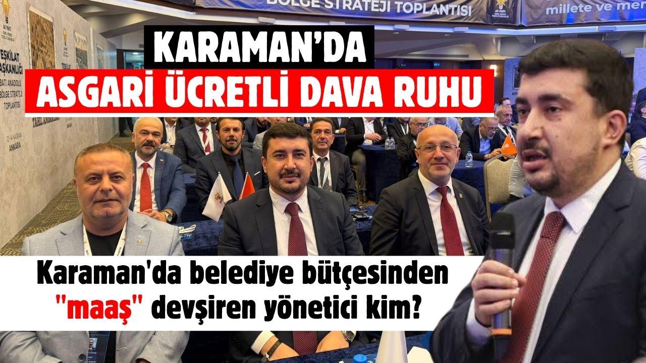 Karaman’da asgari ücretli dava ruhu