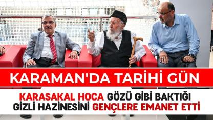 Karaman'da tarihi gün