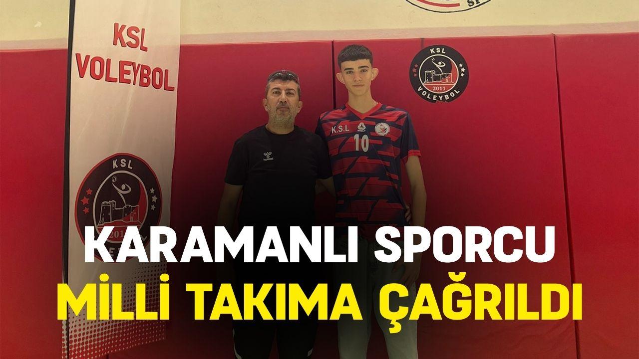 Karamanlı sporcu milli takıma çağrıldı