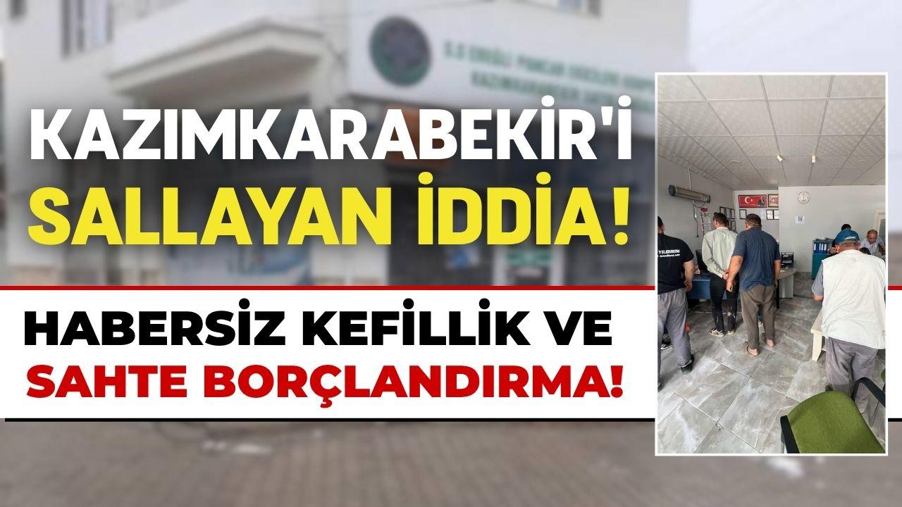 Kazımkarabekir'i sallayan iddia!