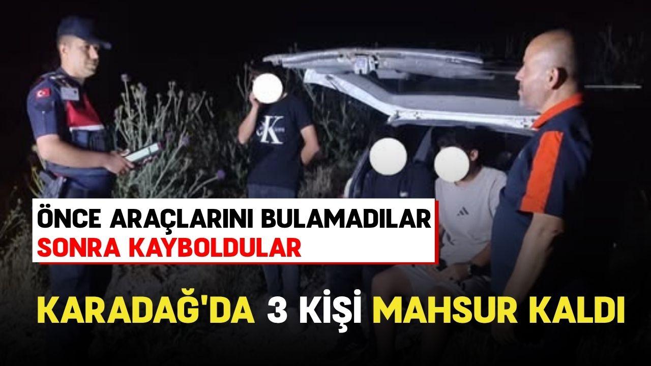 Önce araçlarını bulamadılar; sonra kayboldular: Karadağ'da 3 kişi mahsur kaldı